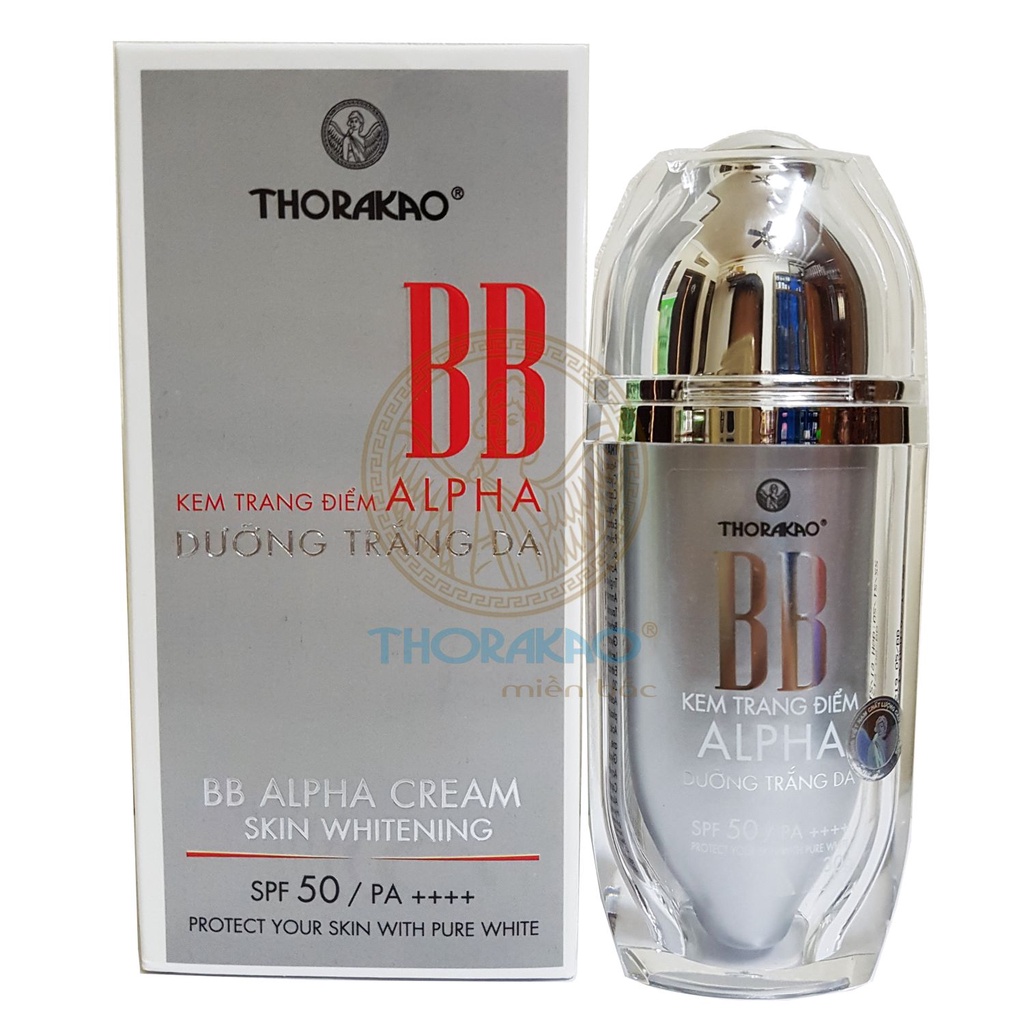 Kem trang điểm BB alpha dưỡng trắng da Thorakao 30g