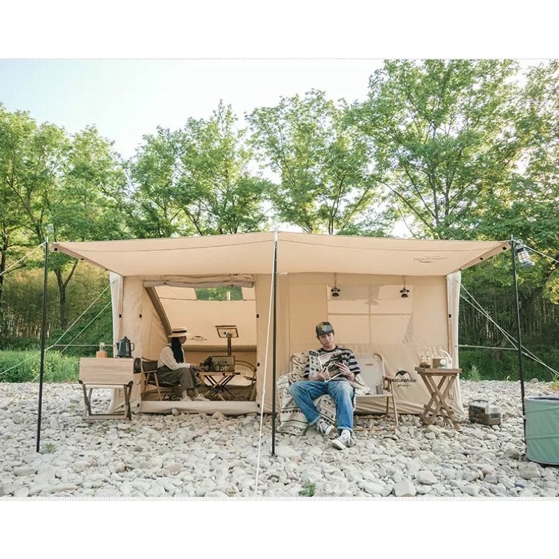 Lều cotton bơm hơi glamping Naturehike Heng -  Air 12Y NH22ZP013