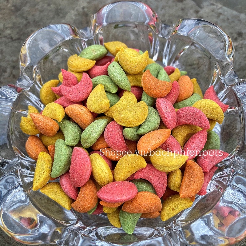 Thức Ăn Hamster, Thỏ, GuineaPig,... Bánh rau củ mài răng, Kaytee , bánh thưởng lọ.