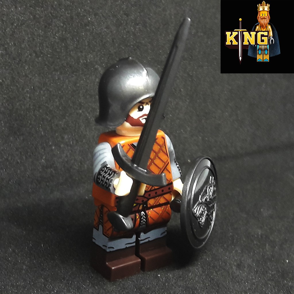 NON-LEGO Sword Infantry Wolf Warrior 046