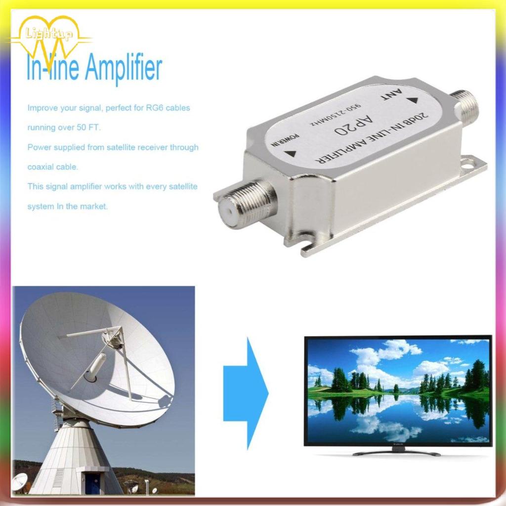 Ăng ten khuếch đại tín hiệu vệ tinh 20db 950-2150mhz chuyên dụng