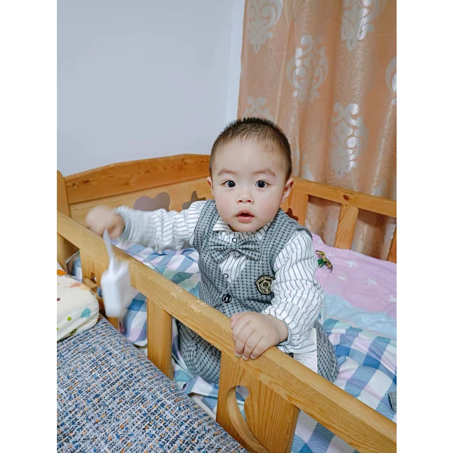 Set bộ vest công tử 3 chi tiết vest rời bé trai 1-5 TUỔI HÀNG CAO CẤP LOẠI 1