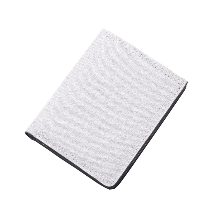 Ví Canvas Mini Phối Khóa Kéo Thời Trang Xinh Xắn