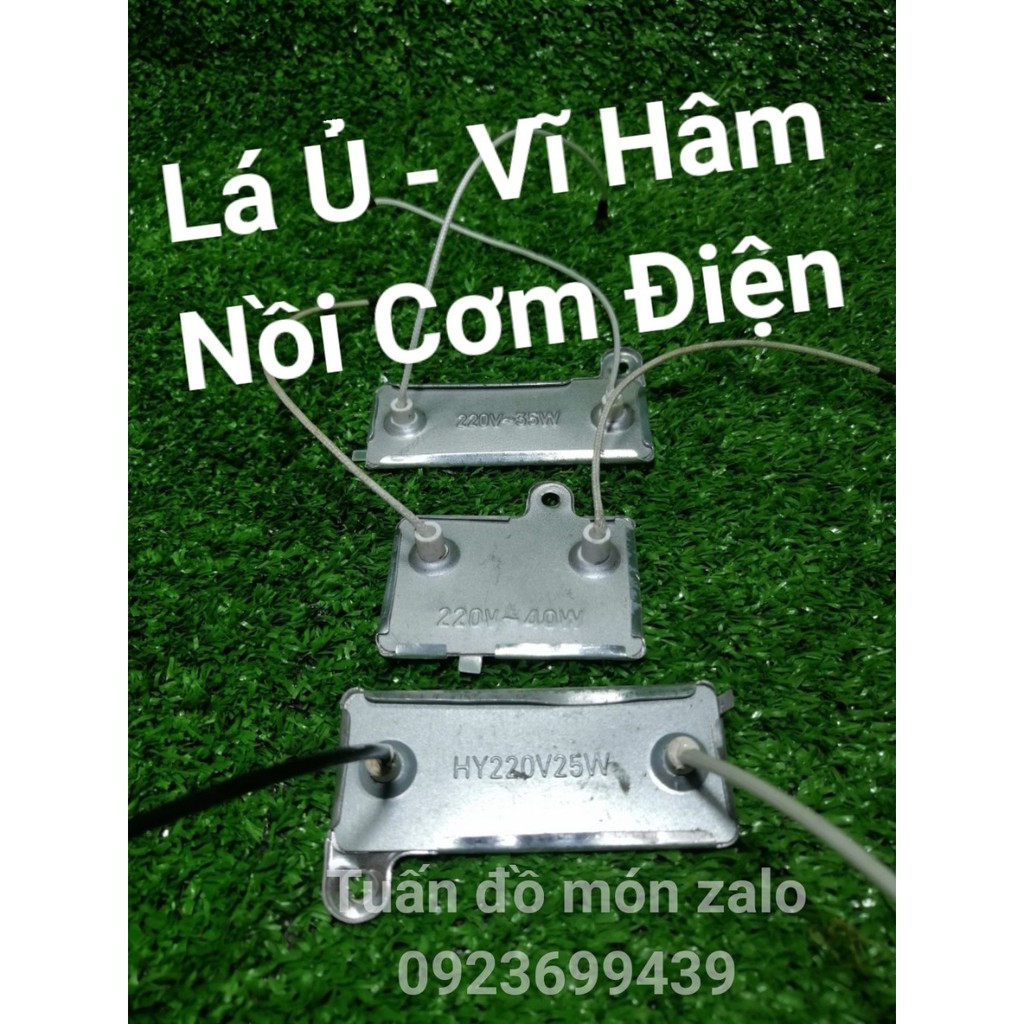 Lá ủ - tấm nhiệt vĩ hâm nồi cơm điện dân dụng 220v 25w 35w 40w phụ kiện phụ tùng linh kiện chính hãng