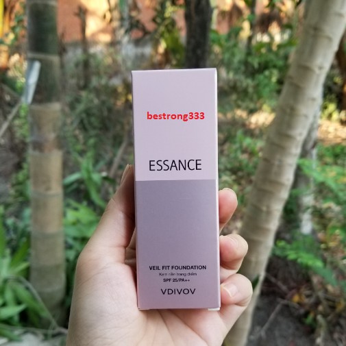 [MẪU MỚI] Kem che khuyết điểm siêu mịn Essance Veil Fit Foundation SPF25 PA++ 30g