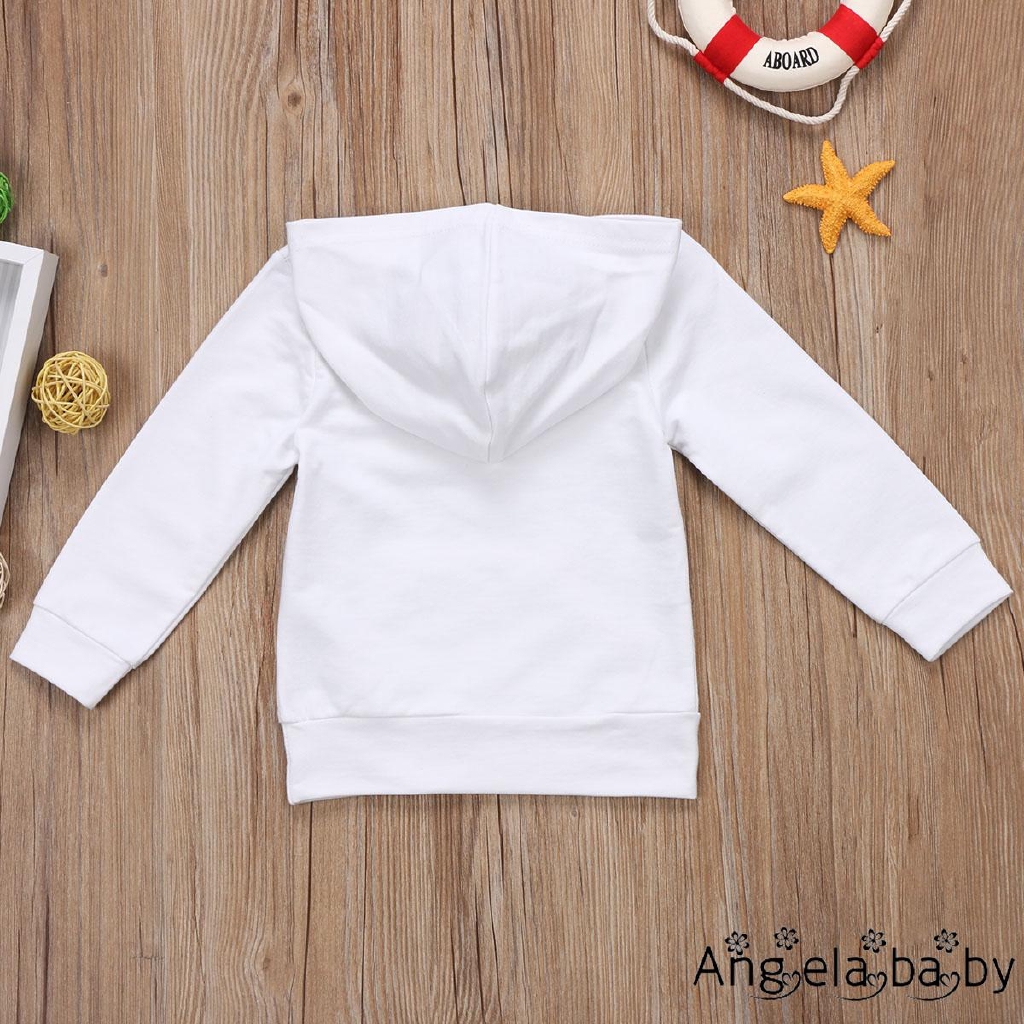 Áo Hoodie In Chữ Đáng Yêu Cho Bé