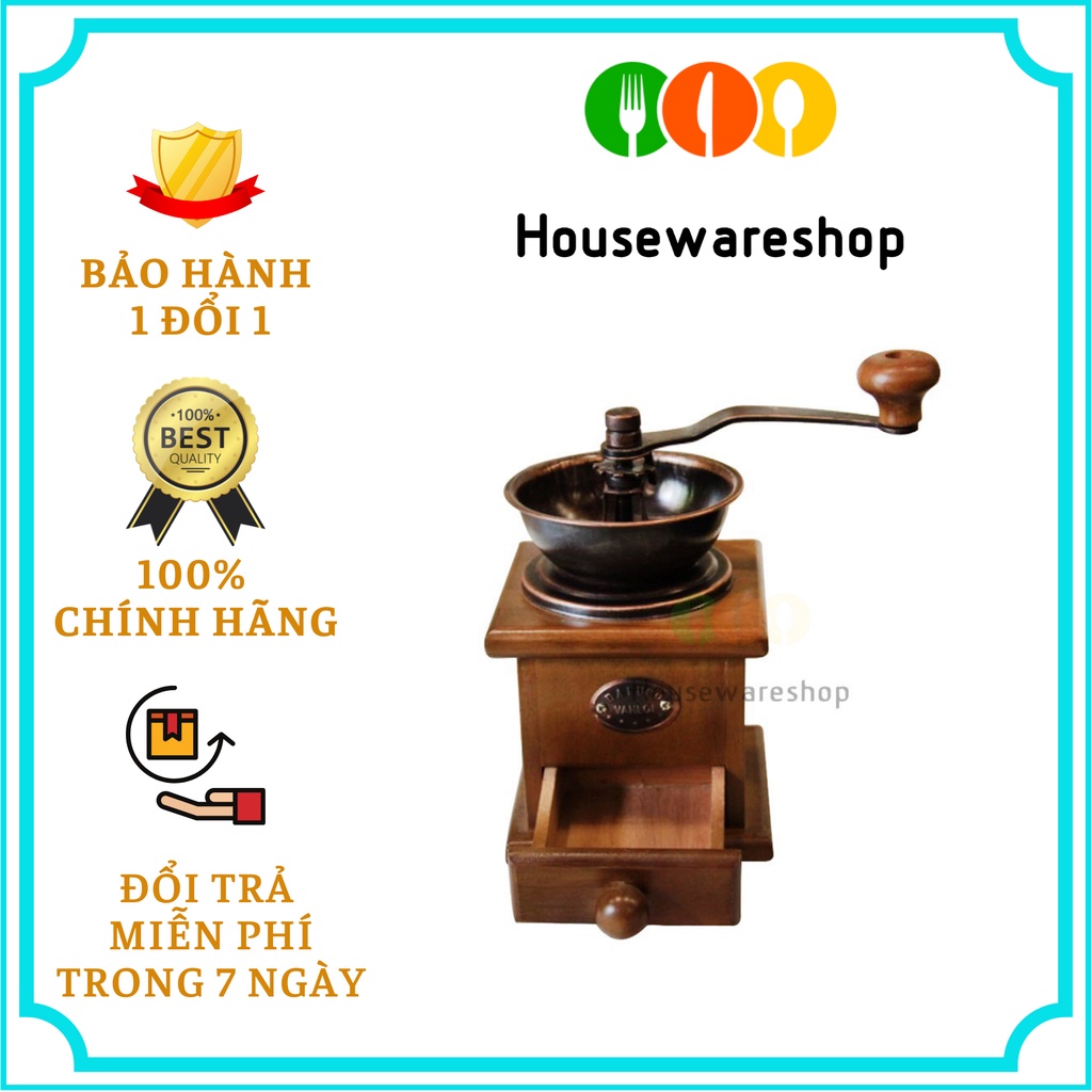 Cối xay tiêu gỗ đa năng Dragon