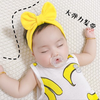  Băng đô nơ co giãn dễ thương cho bé gái