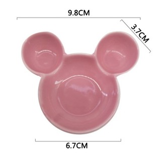 Bát ăn dặm,bát gốm sứ mini hình chuột mickey 40ml gube shop