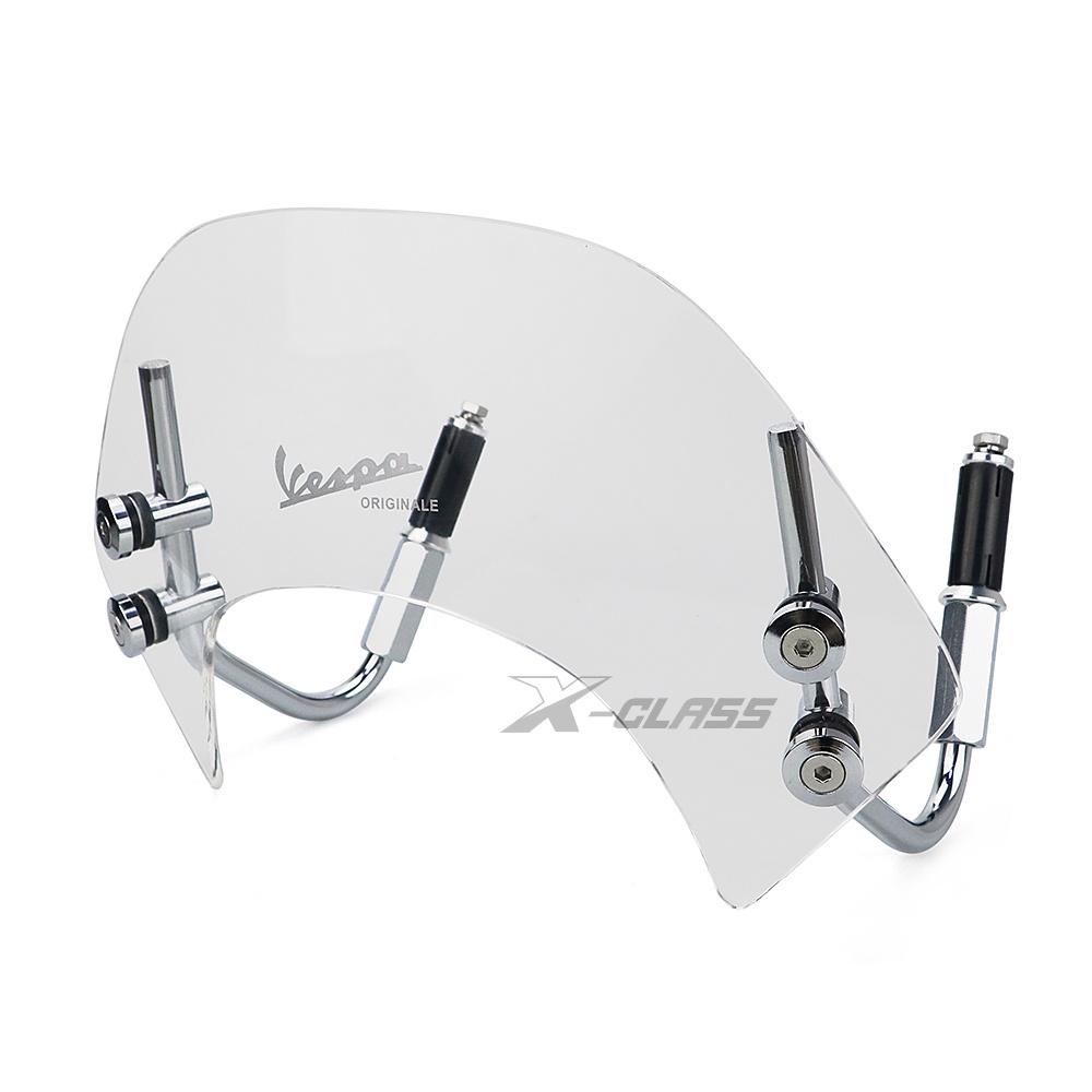 Tấm kính chắn gió phía trước màu sắc trong suốt khói dành cho xe máy Vespa Primavera 150 2017 2018