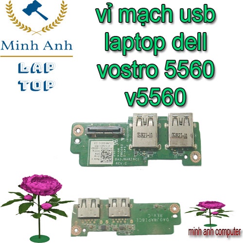 Vỉ bo mạch usb laptop dell vostro 5560 v5560