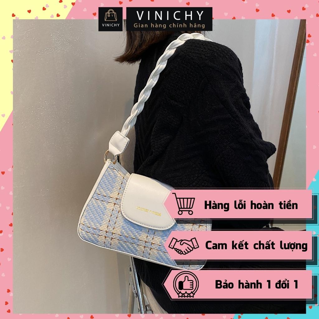 Túi xách nữ đeo chéo, đeo ngực túi đi chơi, đi học VINICHY, da đẹp, cao cấp size 22cm HA129