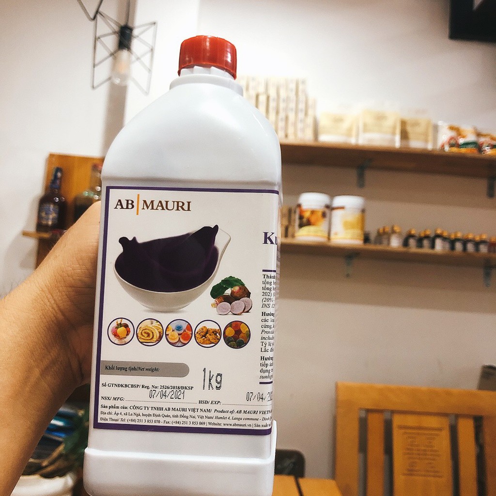 Kularome / Hỗn hợp Hương Màu / Tinh Khoai Môn tự nhiên Mauri 1kg