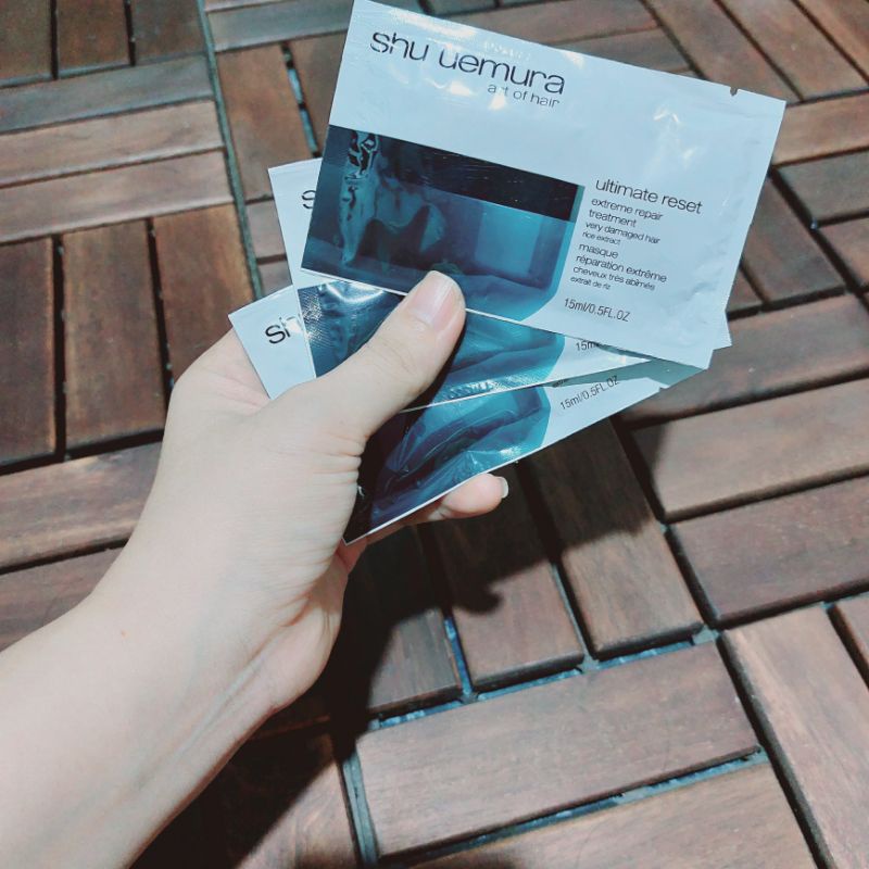 [ Sample 15ml ] Mặt Nạ Phục Hồi Tóc Shu Uemura Art Of Hair Ultimate Reset Extreme Repair Treatment