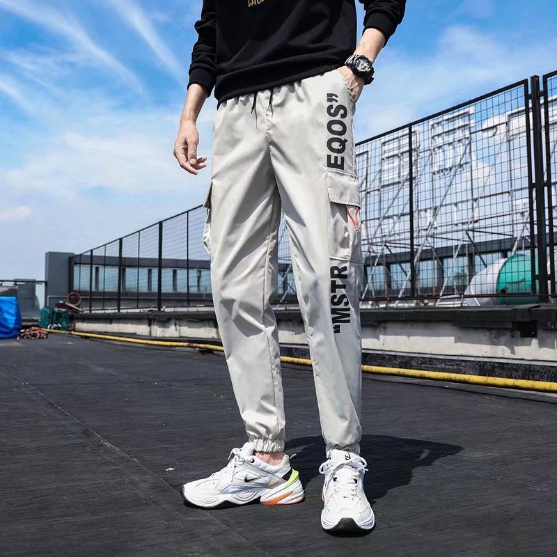 Quần ống rộng Phong Cách Nhật Bản Năng Động Dành Cho Nam
