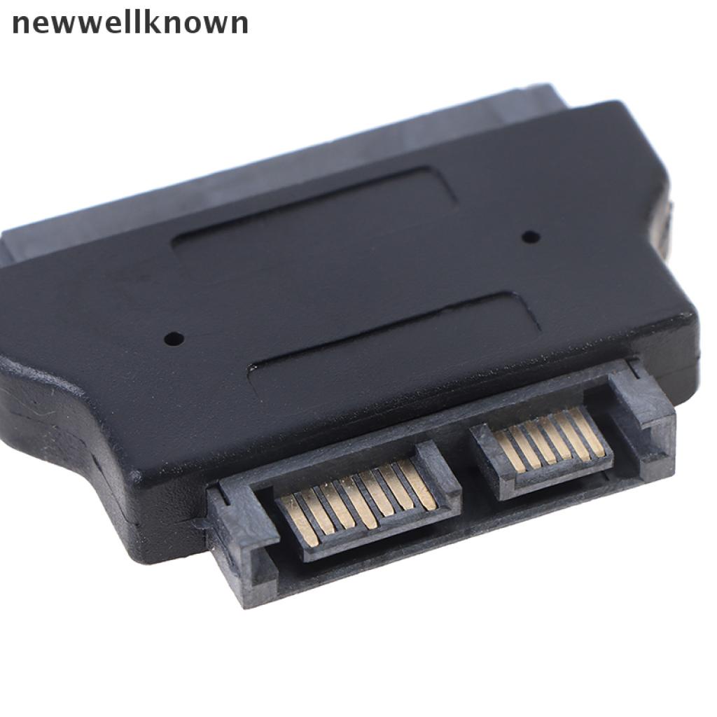 Cáp ChuyểN ĐổI SATA 22Pin Sang 13Pin 7 + 15 Serial Female Sang 7 + 6 Male