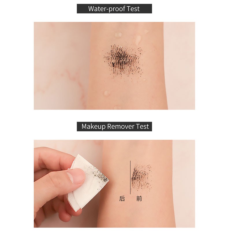 [Hàng mới về] Mascara chống nước không nhòe màu đầu cọ dày chất lượng cao