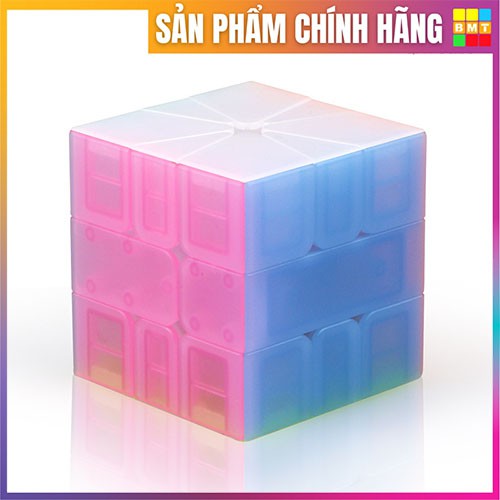 Rubik Biến Thể Square 1 Qiyi Yelly màu sắc, trang trí bàn học, RUBIK BMT, đồ chơi thông minh cho bé