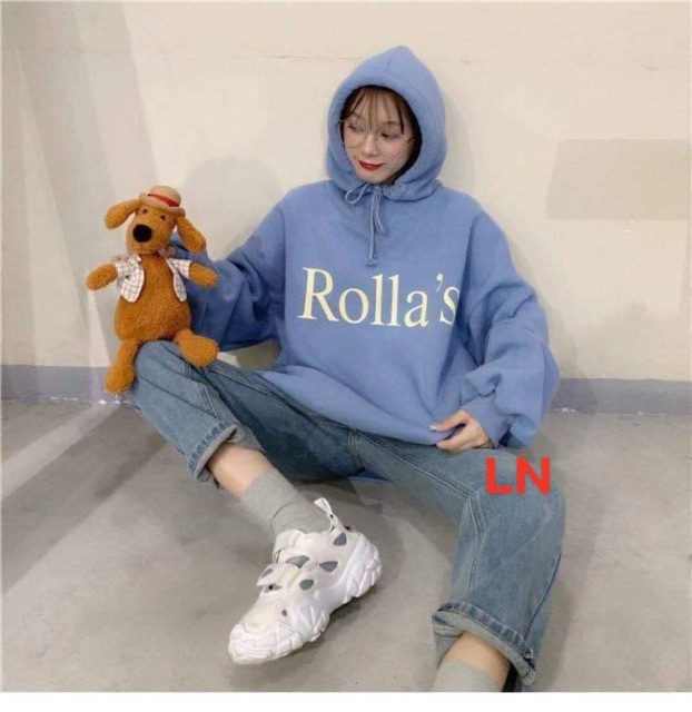 Áo hoodie nỉ bông Rolla’s