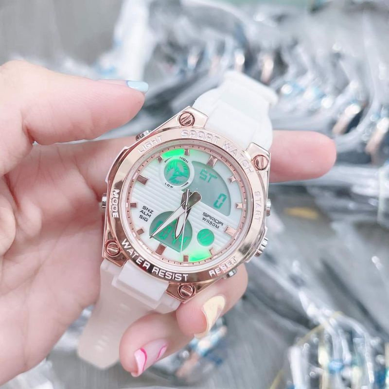 Đồng hồ thể thao nữ có sẵn 3 mầu