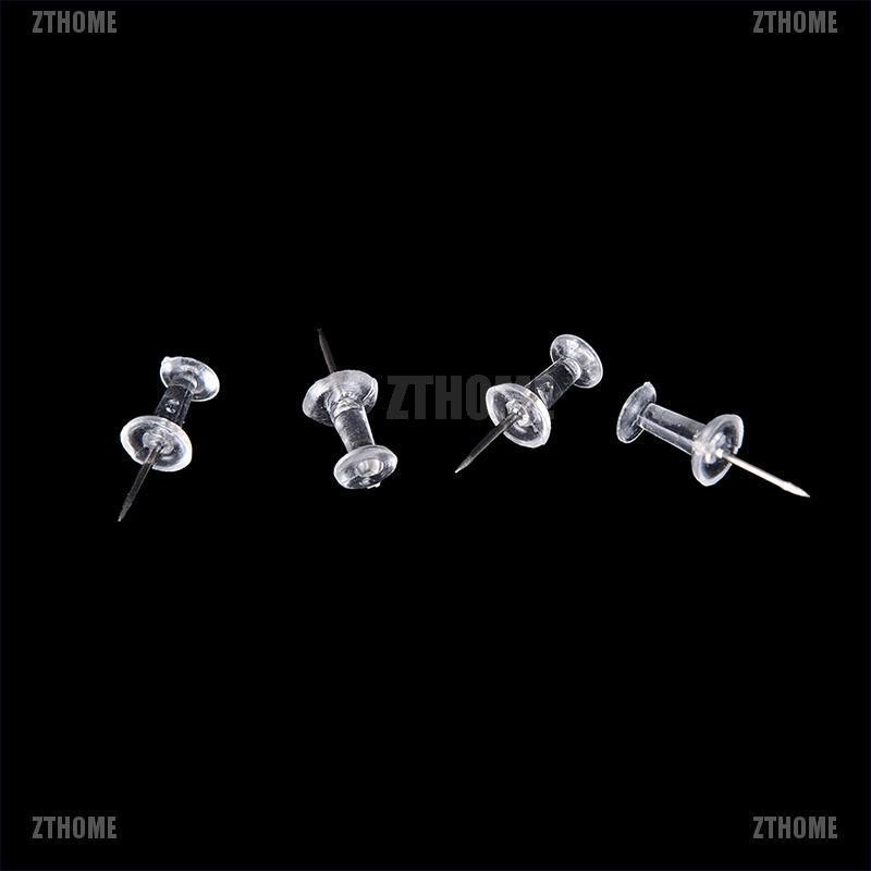 Set 40 Ghim Bản Đồ Trong Suốt