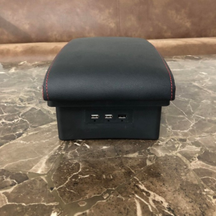 Sản Phẩm Hộp tỳ tay ô tô Mitsubishi Xpander cao cấp tích hợp 3 cổng USB: XPD-NK .