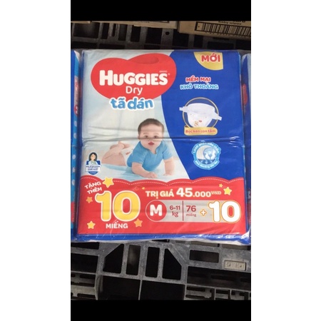 [ CỘNG 10 MIẾNG] Tã / Bỉm quần/dán Huggies NB74/S56/M76/L68/XL62/XXL56(đệm mây mới co dãn 4 chiều)