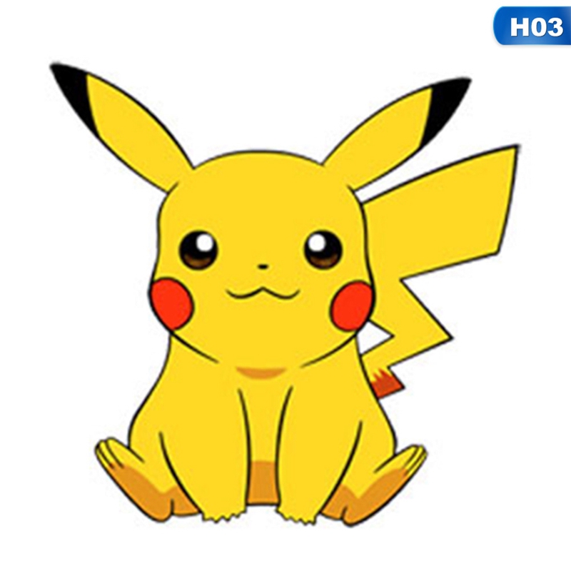 Decal Dán Trang Trí Xe Hơi Hình Pikachu