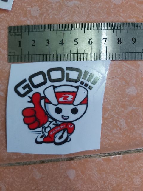 Combo 2 Tem Sticker Racing Boy Good Giá Rẻ 2k