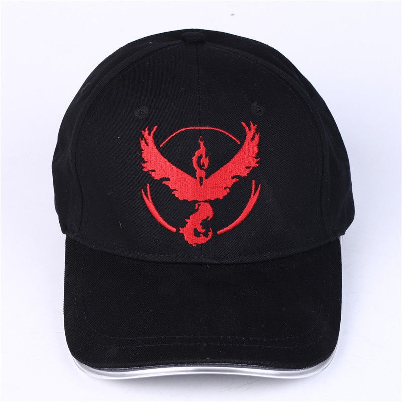 Mũ Lưỡi Trai Có Gắn Đèn Led Kiểu Pokemon Go