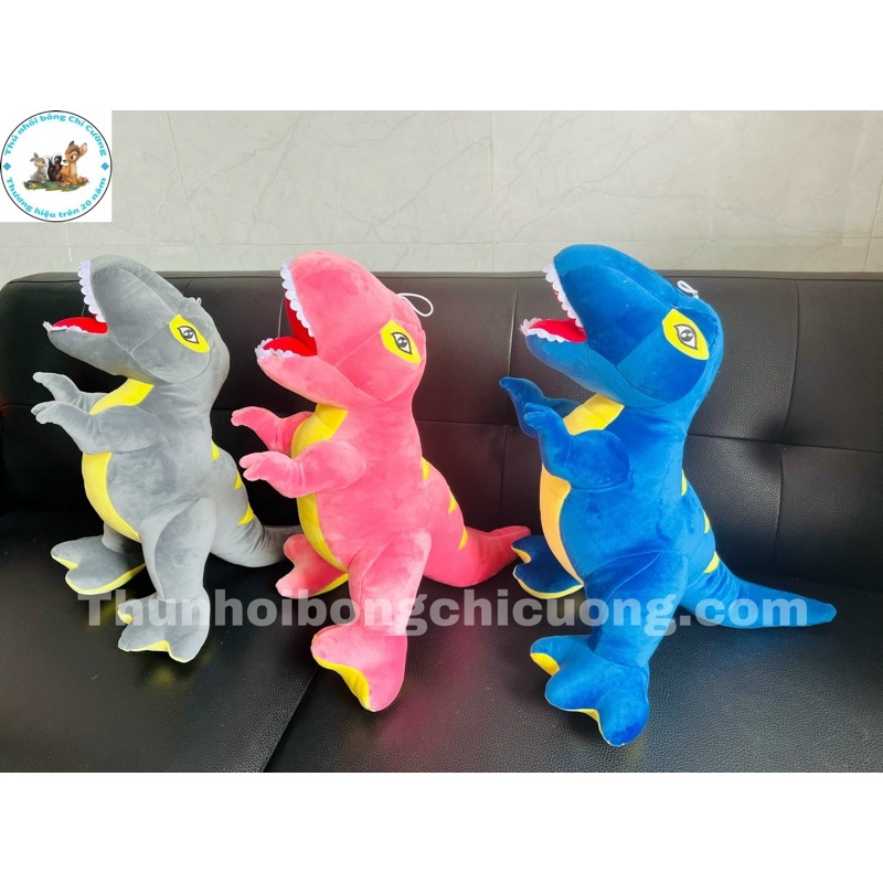 Gấu bông khủng long vải miniso