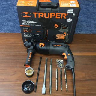 Máy khoan bê tông 4 chức năng 25mm - 850w truper roel-30n-2