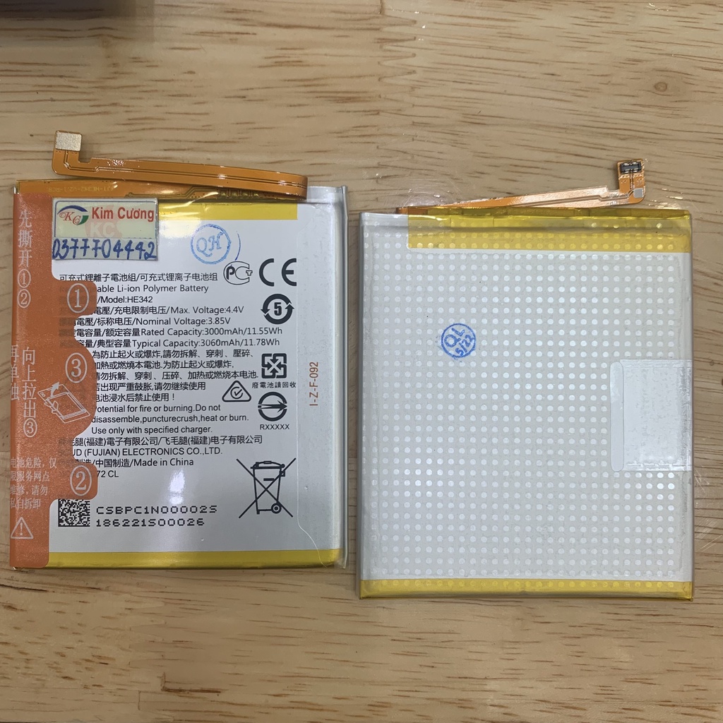 Pin Nokia HE342 dành cho các điện thoại NKIA 6.1 PLUS