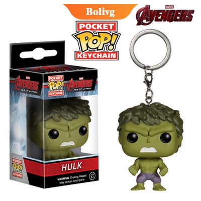 Funko Pop Móc Khóa Hình Nhân Vật Siêu Anh Hùng Avengers