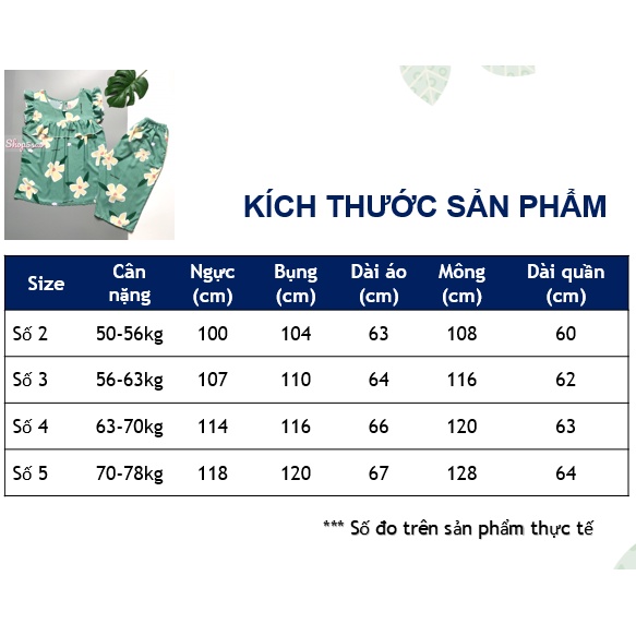 Đồ bộ lanh (tole) mặc nhà nữ SHOP5SAO quần lửng, bèo ngực (50-63kg)