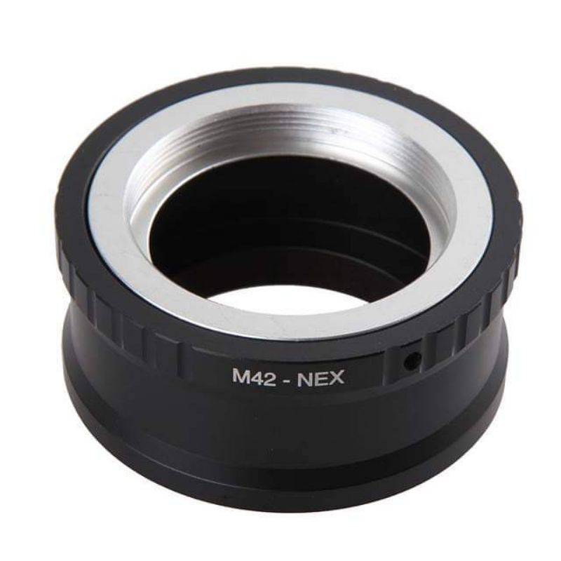 Ngàm chuyển M42-NEX dùng lens ngàm M42 trên máy ảnh Sony.