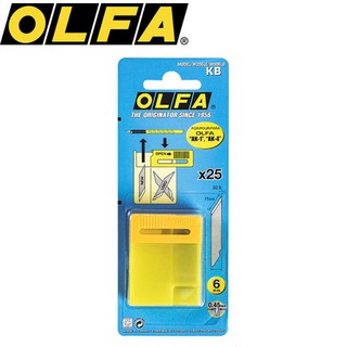 Lưỡi dao trổ thay thế OLFA KB (25 lưỡi)
