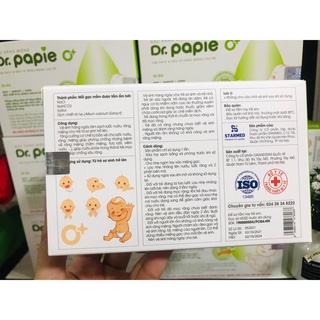 Tưa lưỡi Dr,papie cho bé