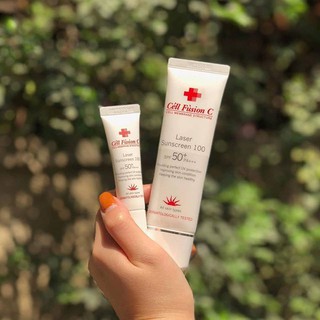 KEM CHỐNG NẮNG NÂNG TONE CELL FUSION C DÀNH CHO DA THƯỜNG , DA KHÔ [ ĐỎ ]