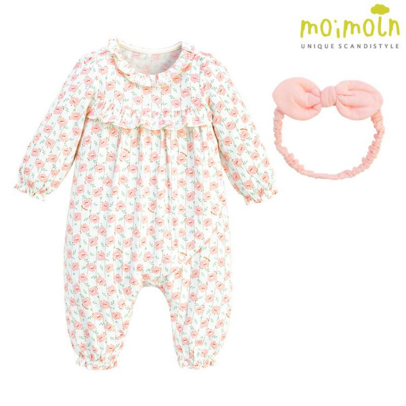 (Sz 80 lỗi) ERROR PRODUCT- Set turban + Body cotton mỏng Moimoln xuất Hàn