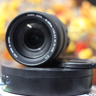 Ống kính sigma 18-200 f3.5-6.3 có chống rung os for nikon