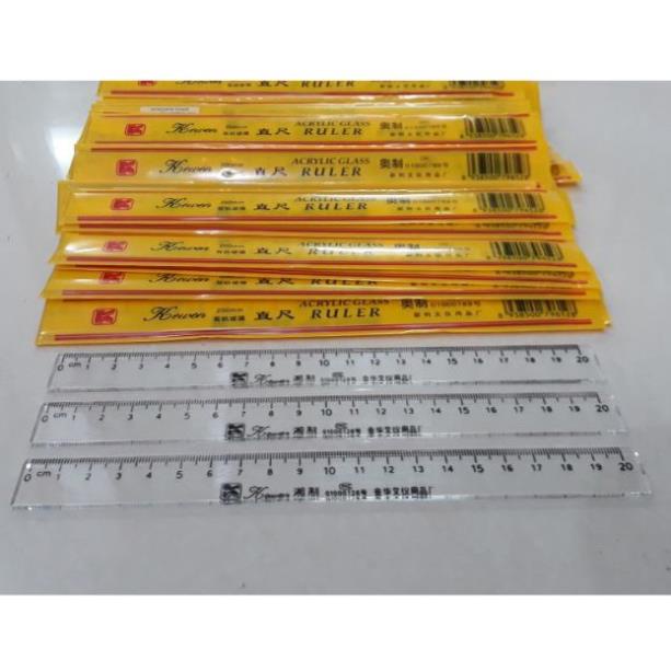 Thước kẻ 20cm loại dày đẹp