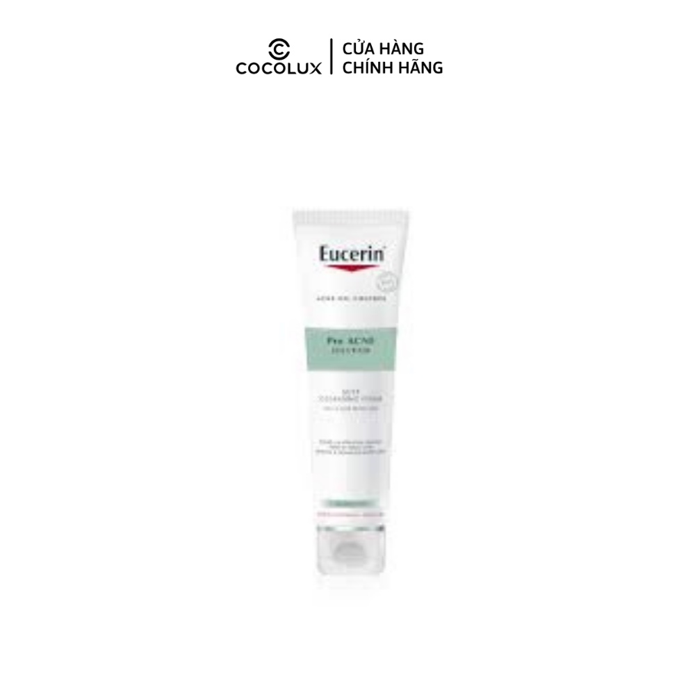 Tinh Chất Da Mụn Eucerin 30ml + Sữa Rửa Mặt Tạo Bọt 150g