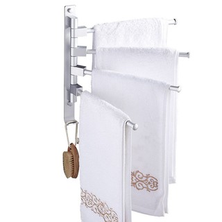 Giá treo khăn - móc treo khăn - kệ treo khăn 5 tay nhôm đúc - móc treo khăn rre0480
