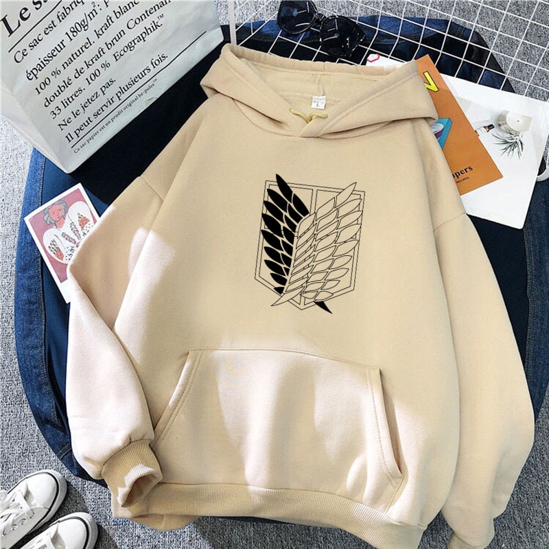 Áo Khoác Hoodie Attack On Titan Anime Nhật Bản Demon Slayer