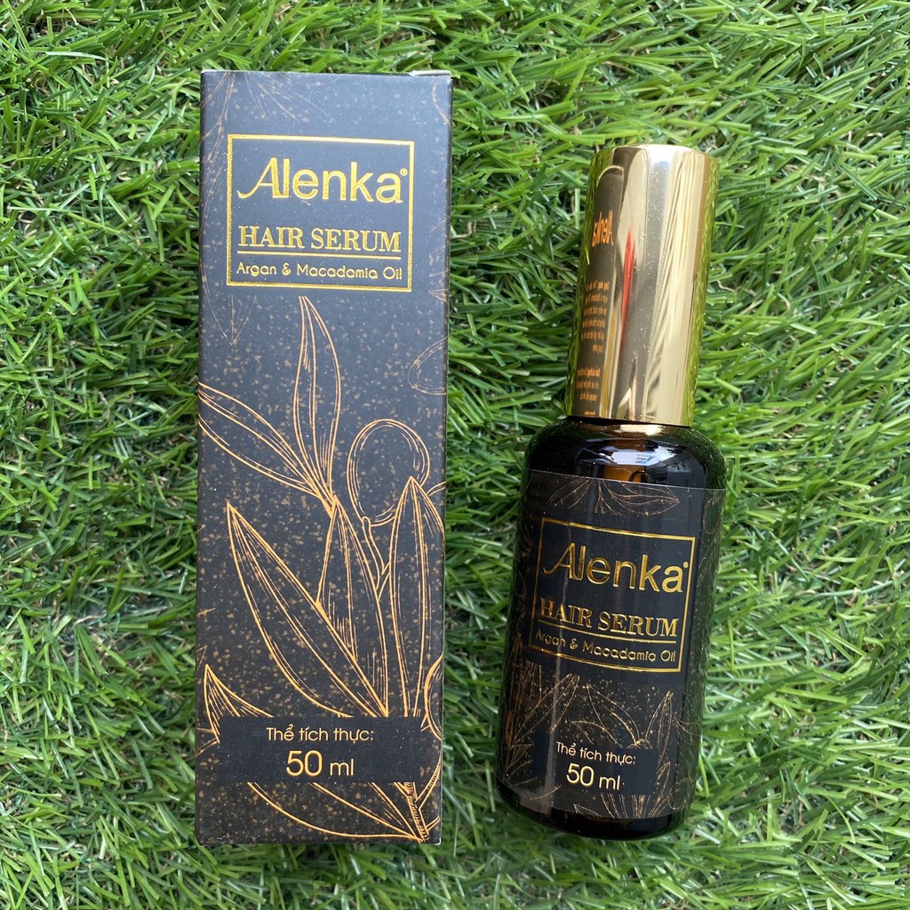 Tinh dầu dưỡng tóc, giữ nếp tóc uốn alenka hair serum 50ml