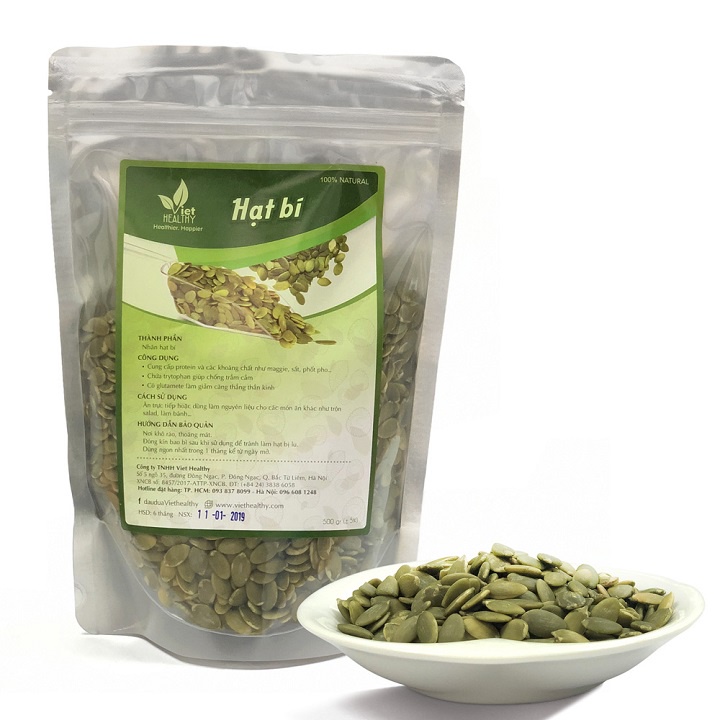 Hạt bí Viet Healthy 500g