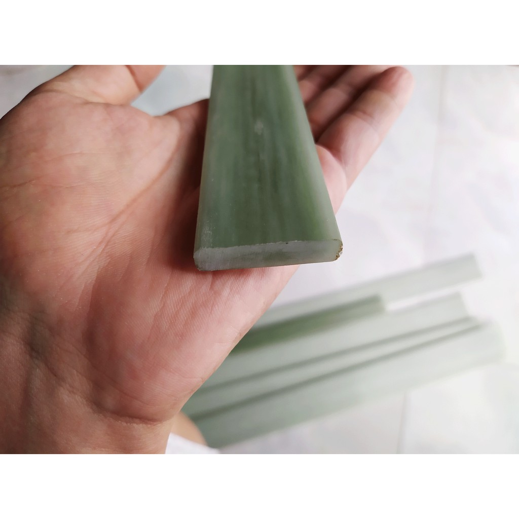 E73312 - Thanh Fiberglass - Sợi Thủy Tinh Siêu Bền size 7 x 33 x 1200 màu xanh ngọc