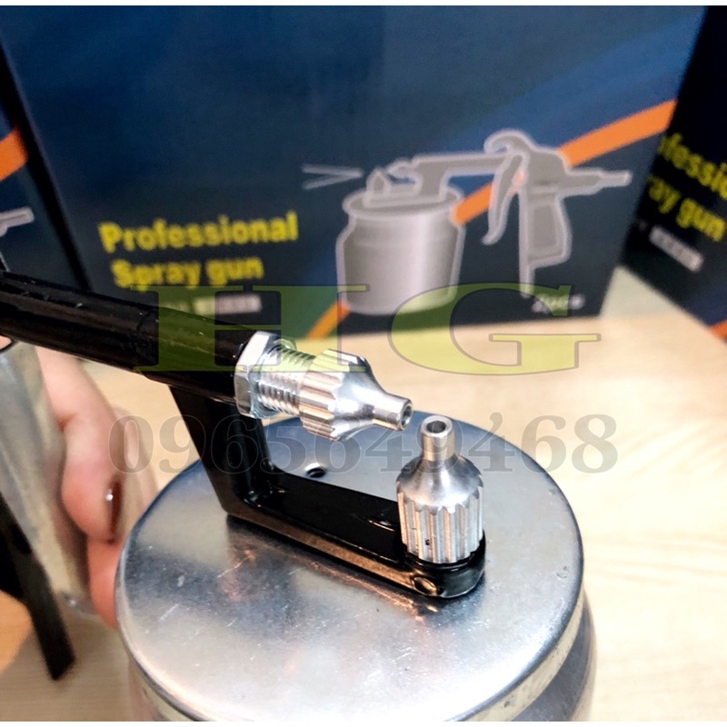 Súng Phun Sơn PROTEK PQ-1 bình chứa 400cc Hàng CHÍNH HÃNG
