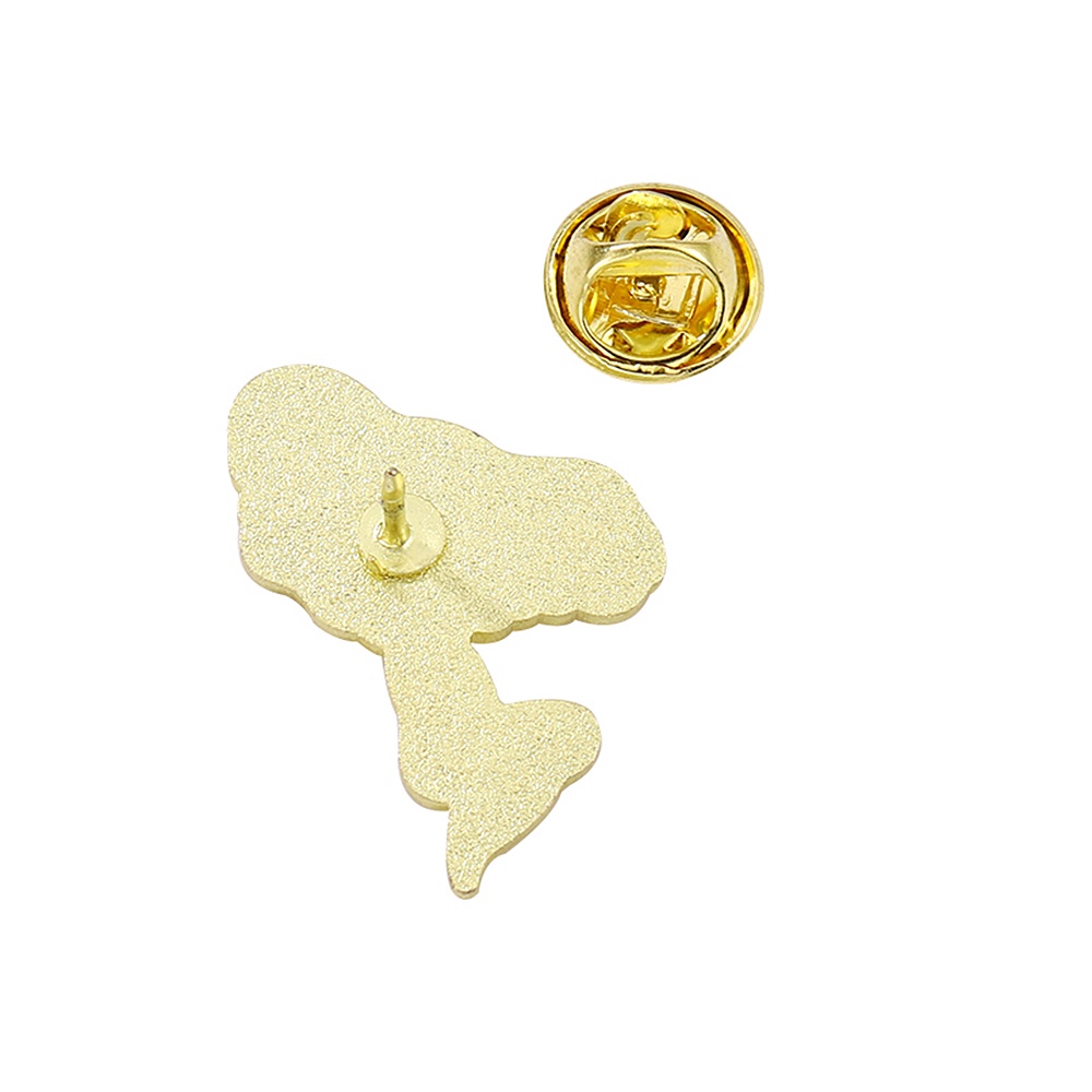 Ghim cài áo QIHE JEWELRY hình cây nấm dễ thương